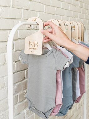 New: White Loft Baby Closet Dividers Clothes Organizer Hangers